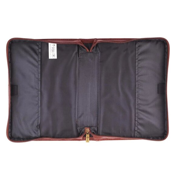 Bible Cover Classic Brown Names of God Ex. 34:6 - Picture 3 of 3